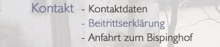 Beitrittserklärung